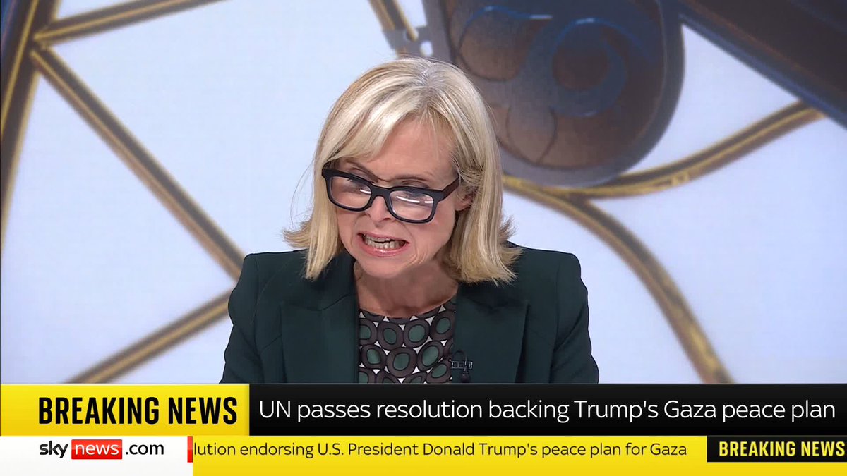 BREAKING: The UN Security Council has approved a US plan for Gaza that authorises an international stabilisation force to provide security in the devastated territory and envisions a possible path to an independent Palestinian state. 📺 Sky 501 &amp; YT