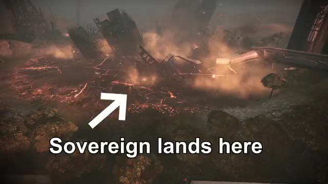 You may have missed Sovereigns Landing Zone cinematic in Mass Effect 1. You may have missed a lot of things.. I'm still finding something new every time I replay it. What about you?