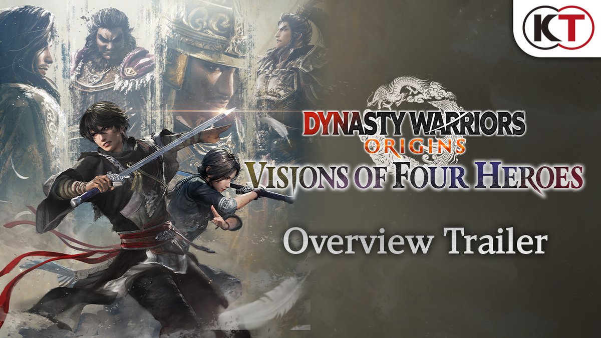 Major DLC: DYNASTY WARRIORS: ORIGINS Vision of Four Heroes is scheduled for release on January 22nd, 2026 on Nintendo Switch™ 2, PlayStation®5, Xbox Series X|S and Windows PC via Steam®.