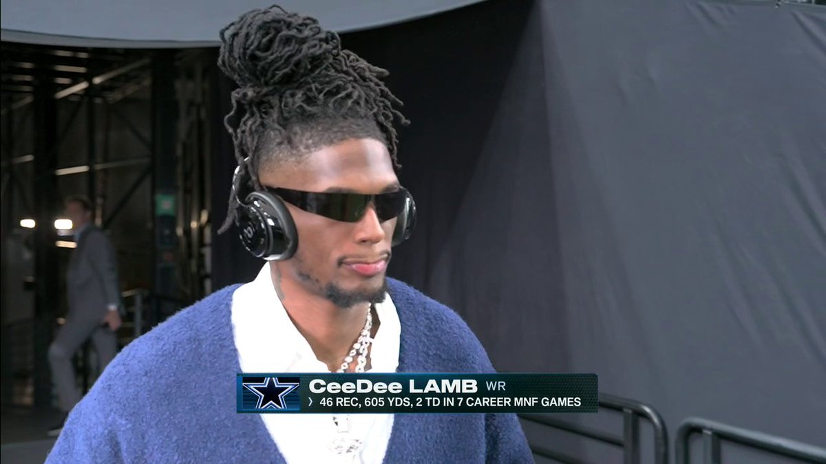 CeeDee Lamb and Tom Brady pulling up for some MNF fun 🔥 Watch Cowboys-Raiders at 8 ET on ABC, ESPN and the ESPN App 🍿