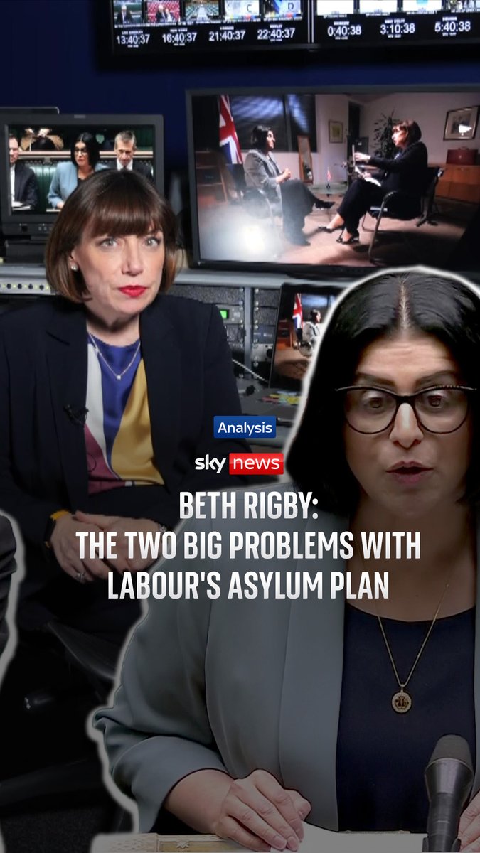 'Shabana Mahmood is talking very tough on illegal migration - but the plan's got two really big problems' Sky's Beth Rigby speaks to the home secretary after the government announced an overhaul of the asylum system.