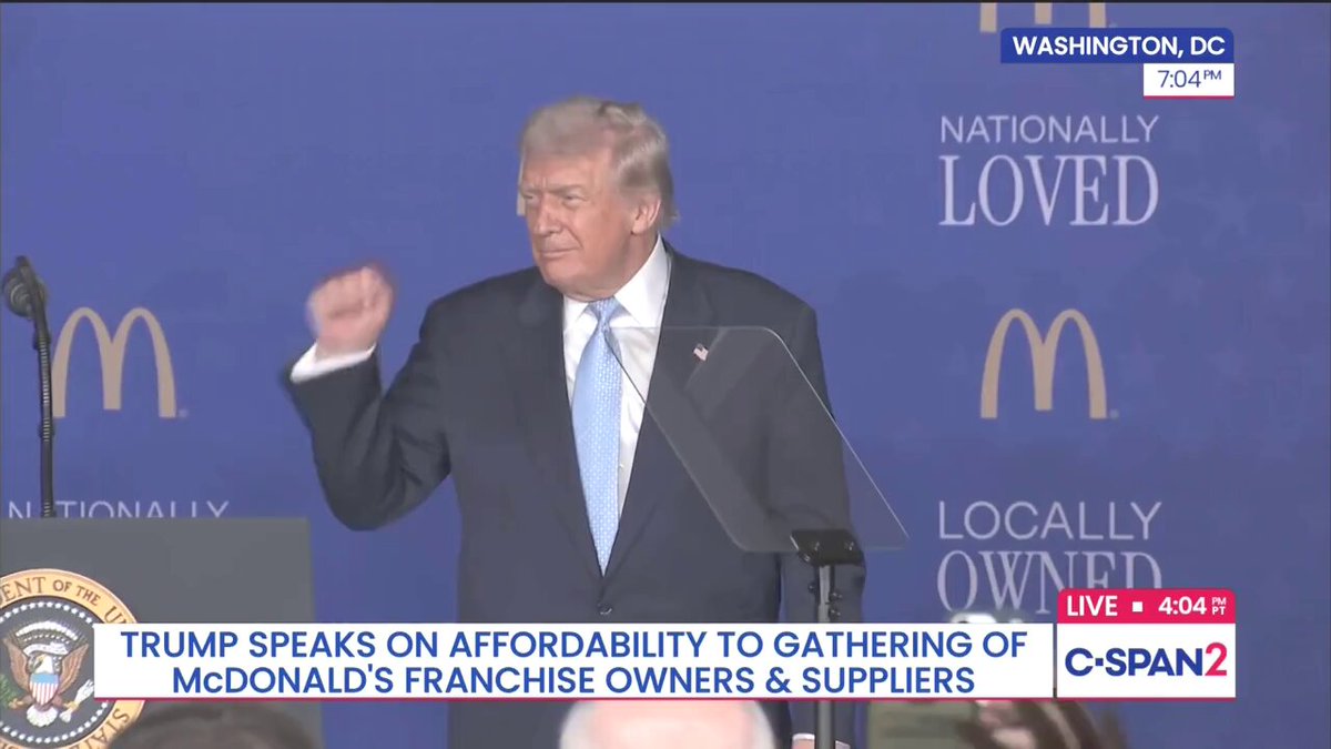 Iconic. Donald J. Trump is the most charismatic President in US History.
