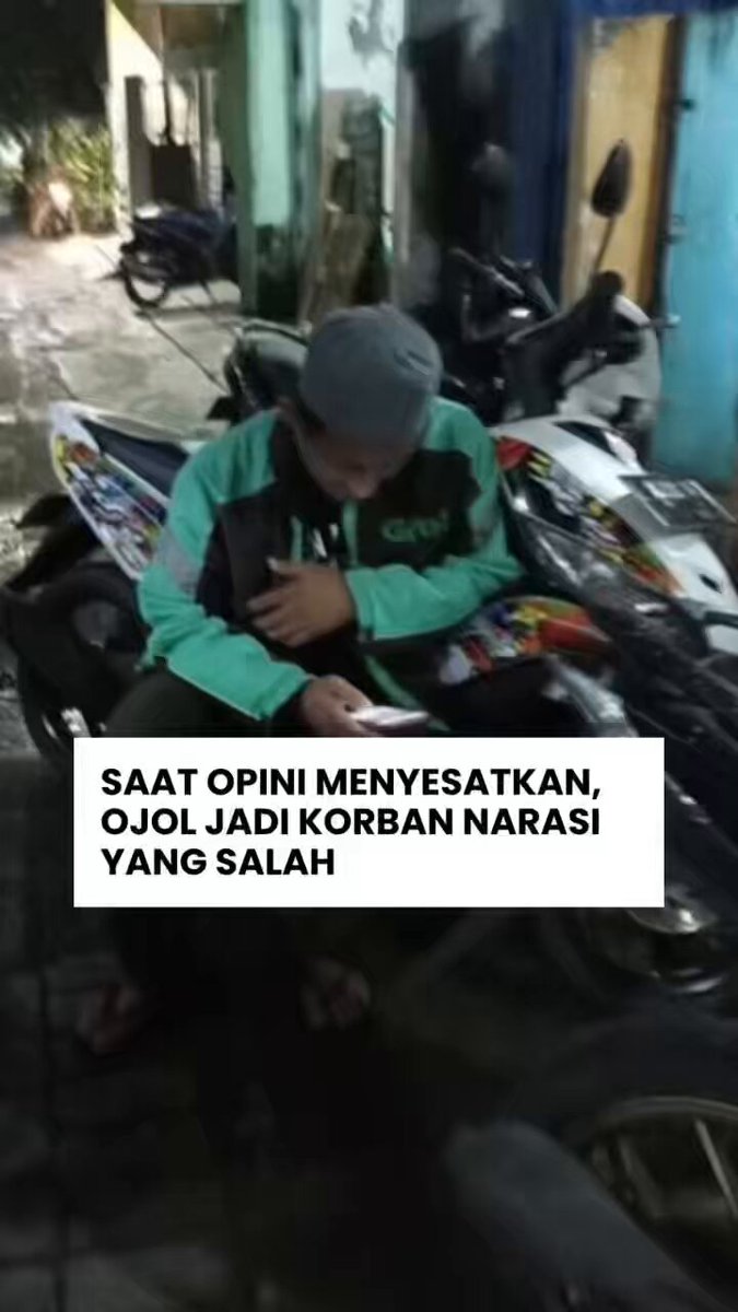 Ternyata, klik order ojol itu efeknya lebih besar dari sekadar bikin hidup gampang. #Ojol Gojek Indonesia Grab Indonesia inDrive Maxim