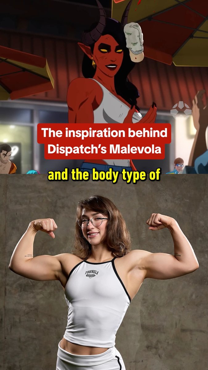 Dispatch's art director reveals Malevola's look was based on Cindy Crawford and LeanBeefPatty: