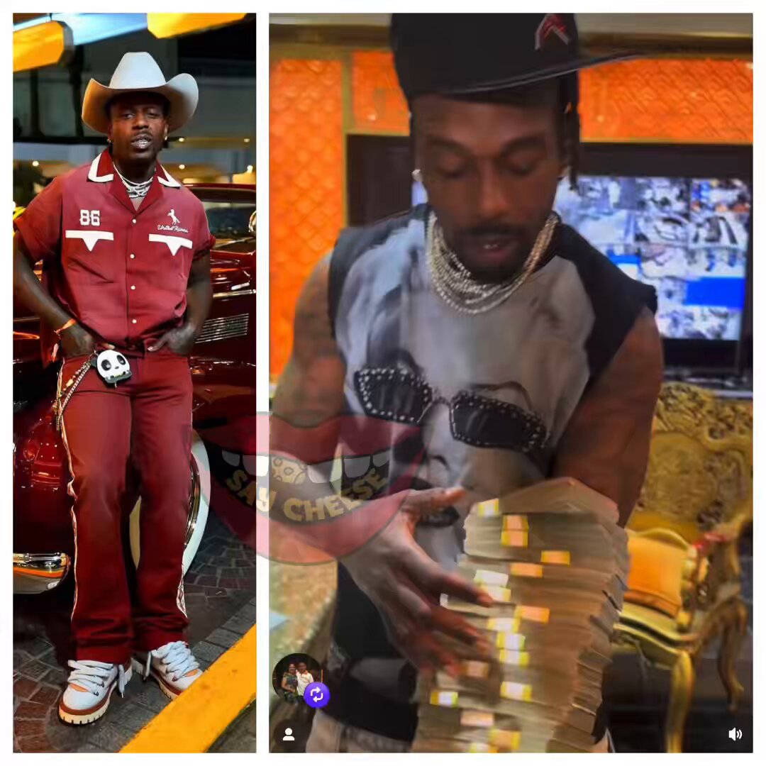 Sauce Walka counts over $400,000 cash 💰 😬
