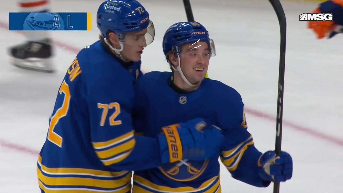 Noah Ostlund opens the scoring for the Buffalo Sabres 🚨