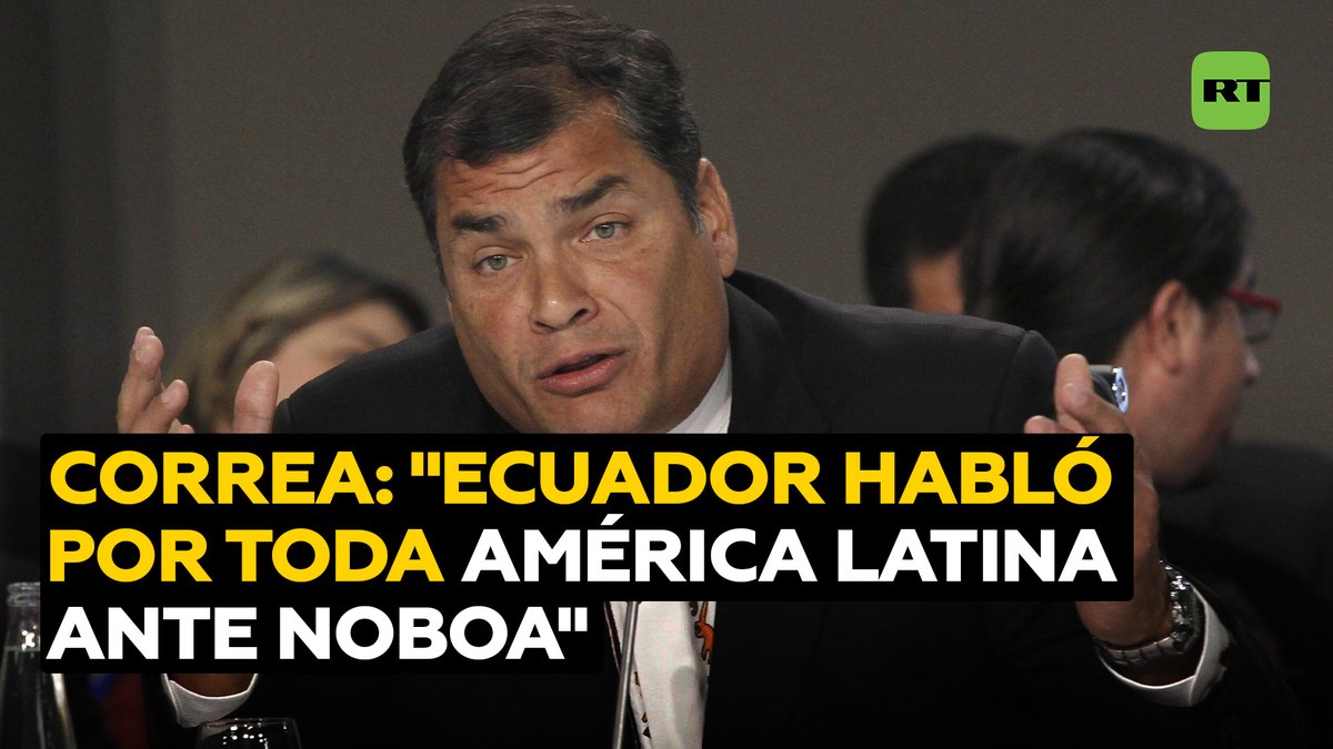 Correa regodeándose en el triunfo del no y ahora pide la "Revocatoria del mandato" del presidente Daniel Noboa Azin - Yo voté a todo Sí y tengo mi conciencia limpia. Allá cada uno que lo resuelva en su fuero interior.