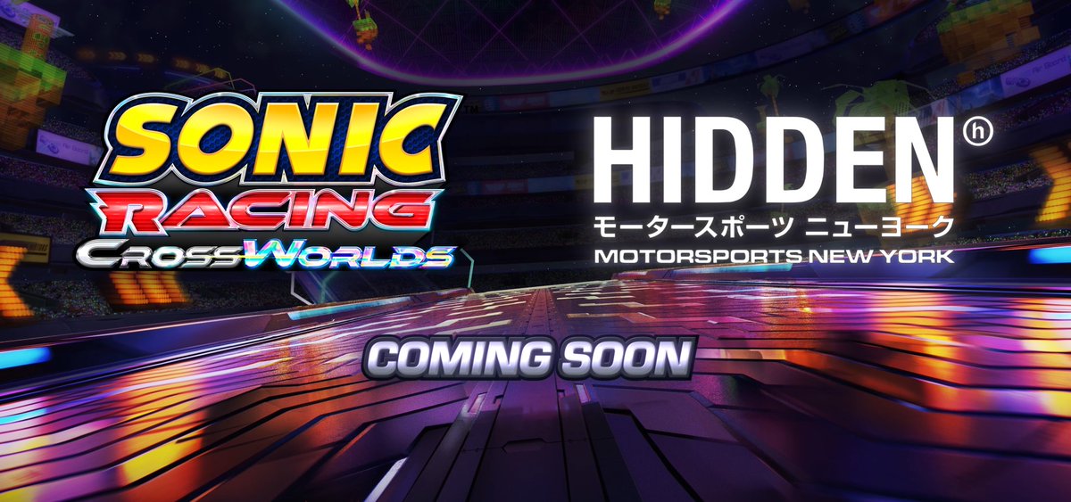 Sonic Racing: CrossWorlds x HIDDEN Stay tuned...