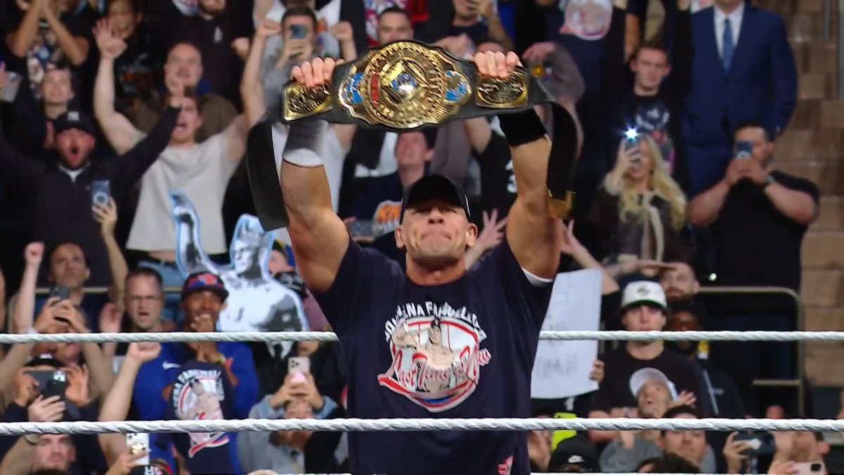 ONE LAST TIME IN THE GARDEN. THE GOAT. JOHN CENA.
