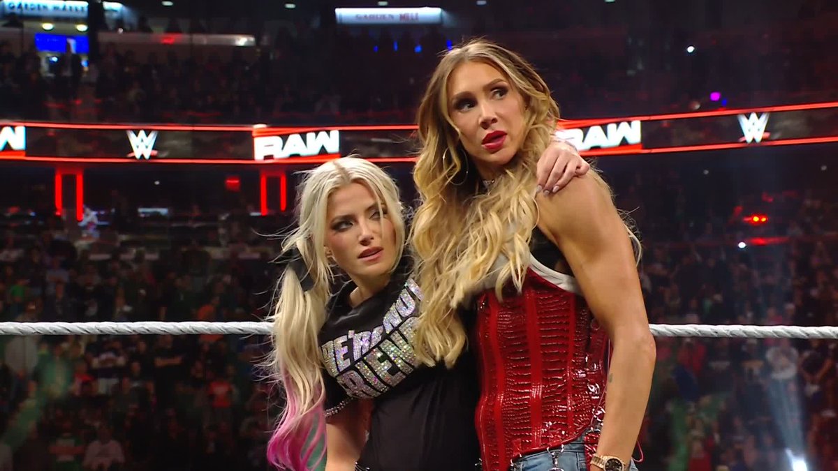 .Charlotte Flair is here to save Lexi (Kaufman) Cabrera!!! But the tension remains between Charlotte and Rhea.... 👀