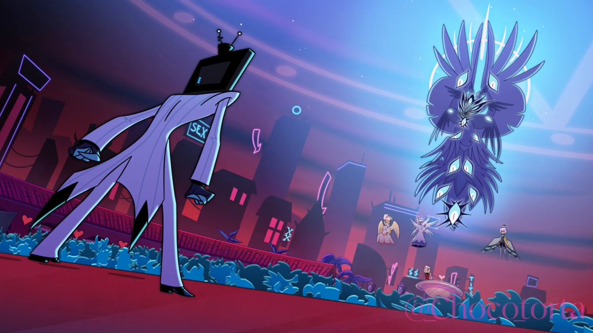 It's been almost a week of this masterpiece and I still can't get over it. The animation and Christian's performance still leave me breathless, and my chest feels heavy over the terrible threat that Vox is becoming. #HazbinHotel #Hellaverse #Vox