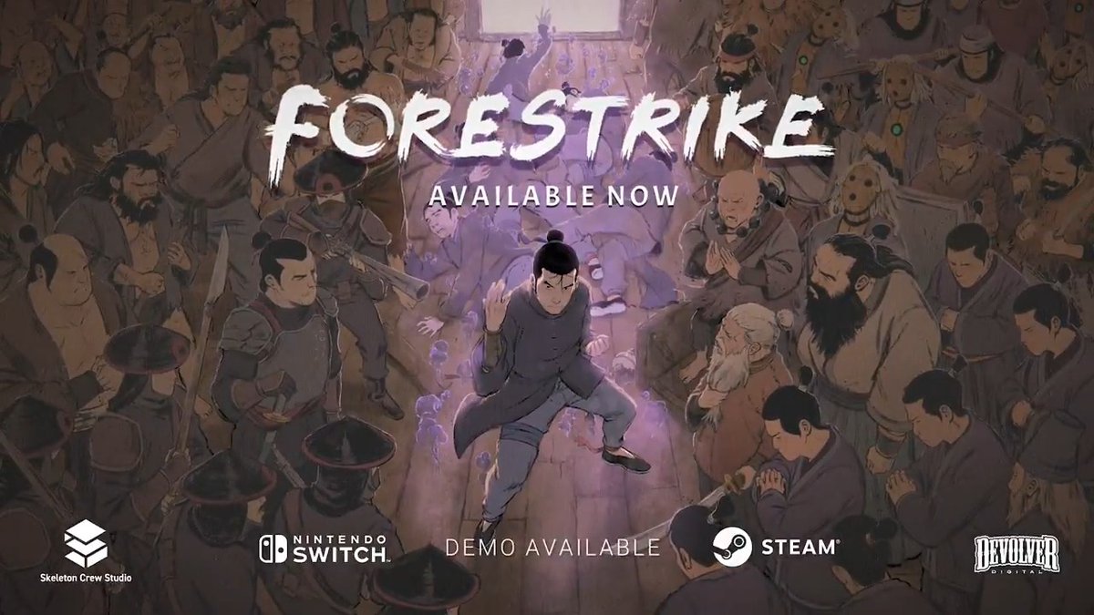 格闘ローグライト『Forestrike』Steamにて配信開始！ 💀💥🤛🏼 「先見」とは、対峙する敵の動きを全て先読みする瞑想の秘技。戦いの前にイメージの中で最善の動きを追求してから、一発勝負の現実に挑め。