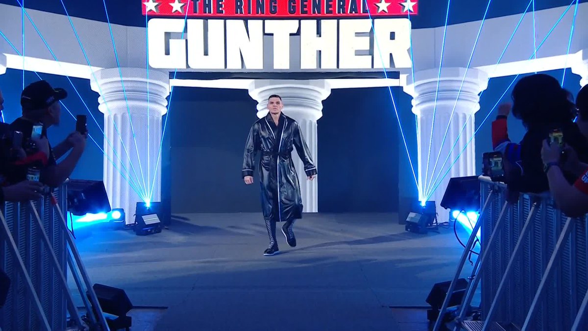 The Ring General is back. 😤 GUNTHER