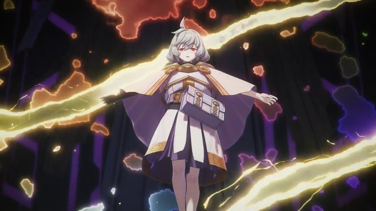 In the form of a boy, he informs you that the time has come for mortals to confront the creator with the survival of the nine realms at stake. "Shall we begin? The twilight of the gods... Ragnarök." See the video here! #FEHeroes #FireEmblem