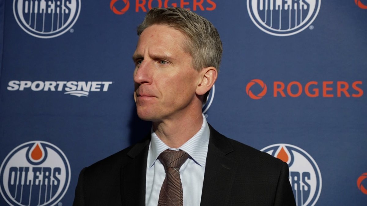"A lot of things to clean up." Coach Knoblauch shares his thoughts after the #Oilers fell 5–1 to Buffalo. Enterprise | #LetsGoOilers