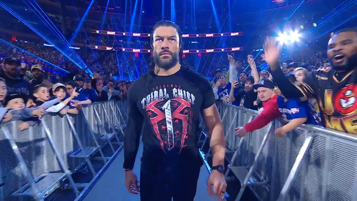 NOT SO FAST. ROMAN REIGNS HAS ARRIVED!!