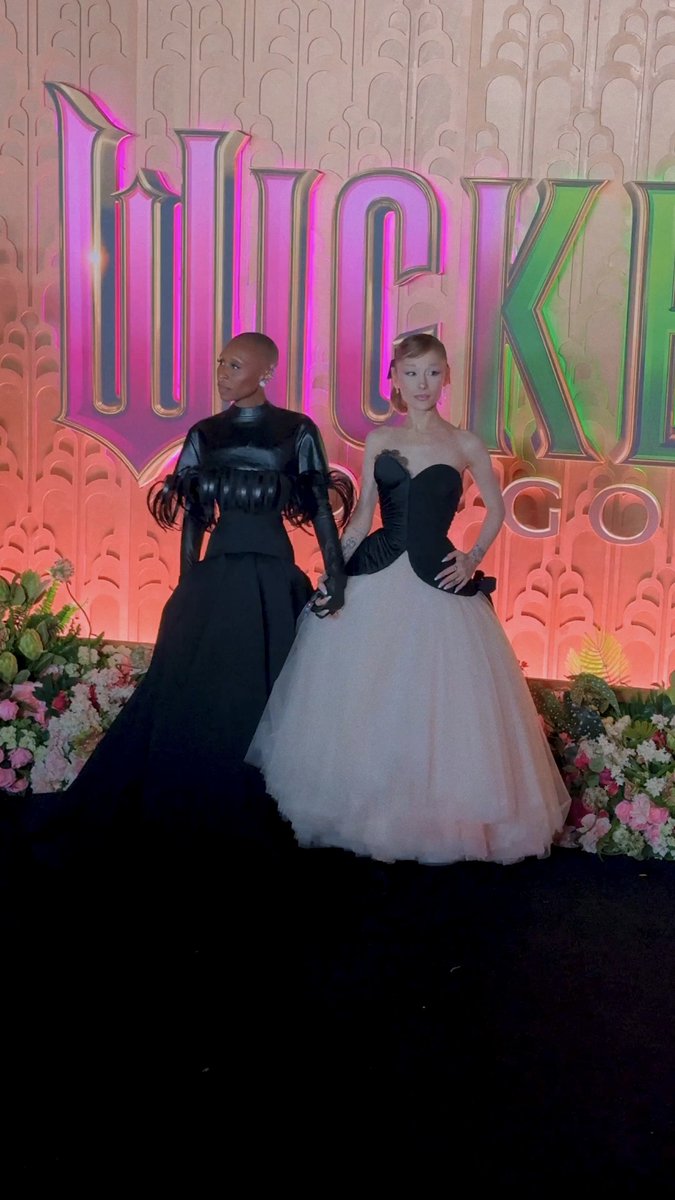 Ariana Grande and Cynthia Erivo stun at the premiere of ‘Wicked: For Good’ in New York.