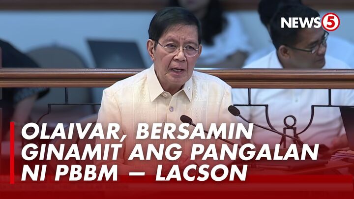 SINA OLAIVAR AT BERSAMIN ANG UTAK SA P100-B INSERTION? Isiniwalat ni Sen. Panfilo Lacson sina DepEd Usec. Trgyve Olaivar at Presidential Legislative Liaison Office (PLLO) Usec. Adrian Bersamin ang gumamit ng pangalan ni Pres. Bongbong Marcos Jr.
