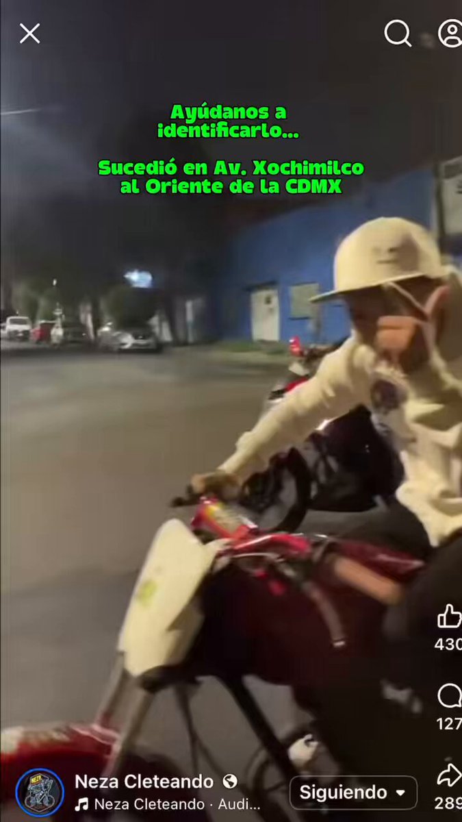 Ayuden a localizarlo. Sucedió al oriente de la CDMX.