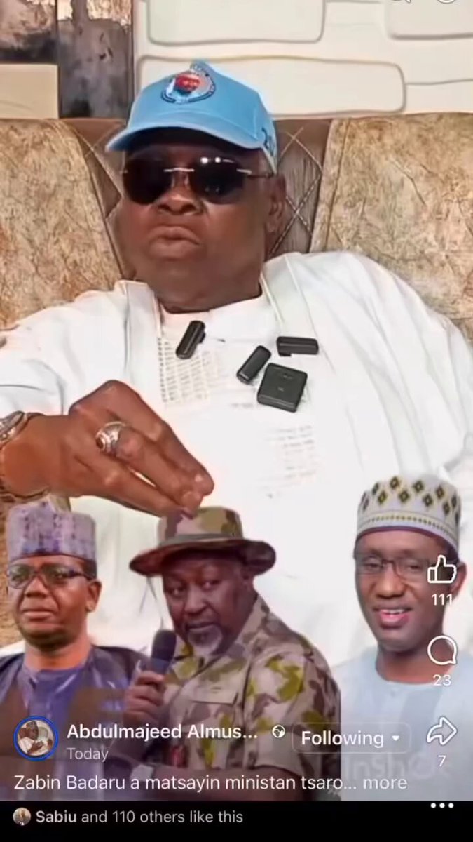 Dan Balki ya yiwa karamin minister Bello Matawalle. wankin babban bargo.😂😭🤌🏾 He said: Bello Matawalle is nothing short of a decorated minister with no tangible impact on the nation’s security architecture. A minister who couldn’t secure or protect his own hometown and State, a place he cannot even visit without heavy military protection. This might sound funny but despite his sentimental nature, his words on Matawalle are absolutely true.