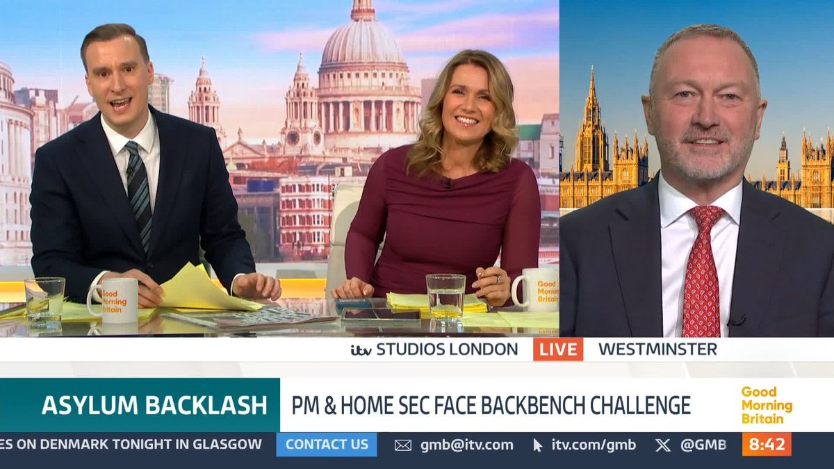 'Does that feel true to your Labour values?' Paul Brand questions Housing Secretary Steve Reed on his comfort level with rival parties supporting Shabana Mahmood's new asylum measures.