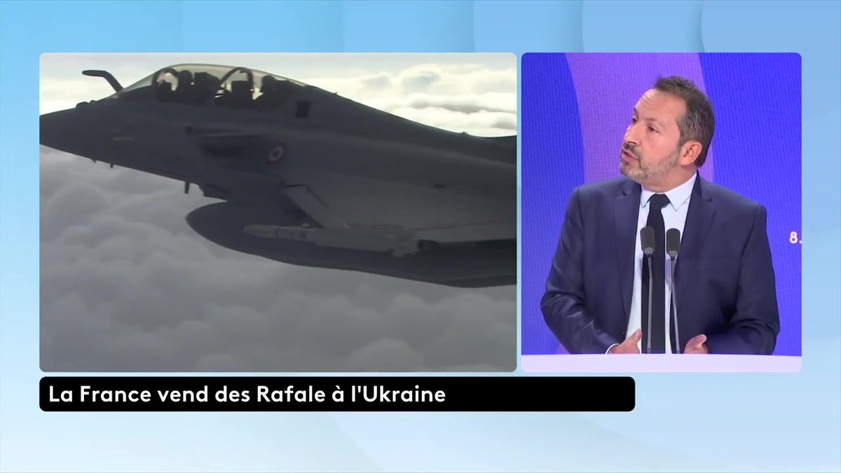 🔴 Rafale : "Un cadavre qui ne se vend plus" selon Marine Le Pen en 2014 ? ➡️ "L'industrie de l'armement bouge plus lentement que la géopolitique. Marine Le Pen, lorsqu'elle dit ça, elle a raison. À l'époque, ça ne se vendait pas", dit Sébastien Chenu