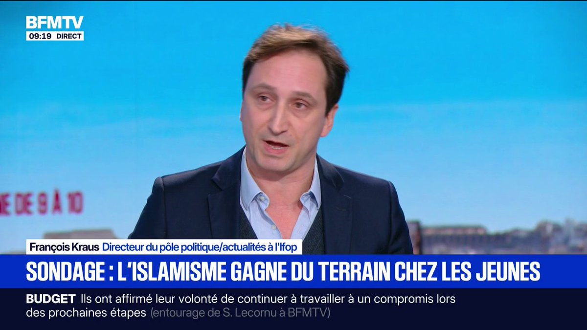 💬"On est loin du cliché du grand remplacement" Le nombre de musulmans en France est passé de 5% à 7% en l'espace de neuf ans, selon la dernière enquête de l'IFOP