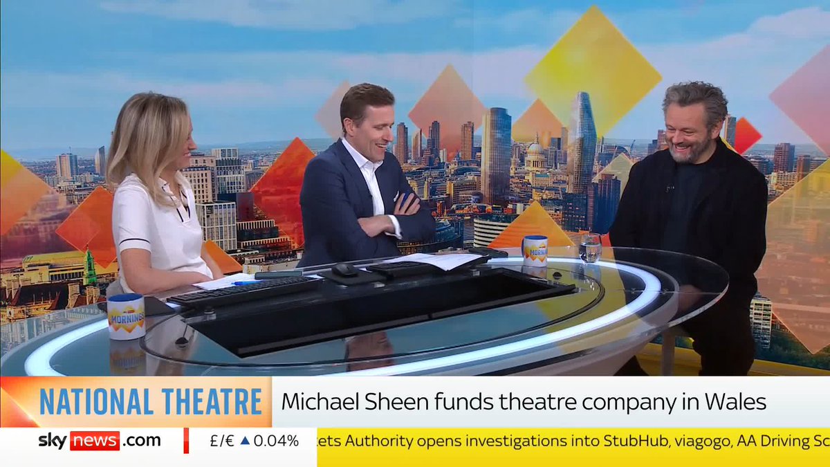 ๐ฃ๏ธ "I started arguing for what I thought should happen, and then I thought, well, I can't argue about this if I'm not prepared to step up" Actor michael sheen ๐ joined Sophy Ridge and Wilfred Frost to chat about the journey to get a National Theatre in Wales