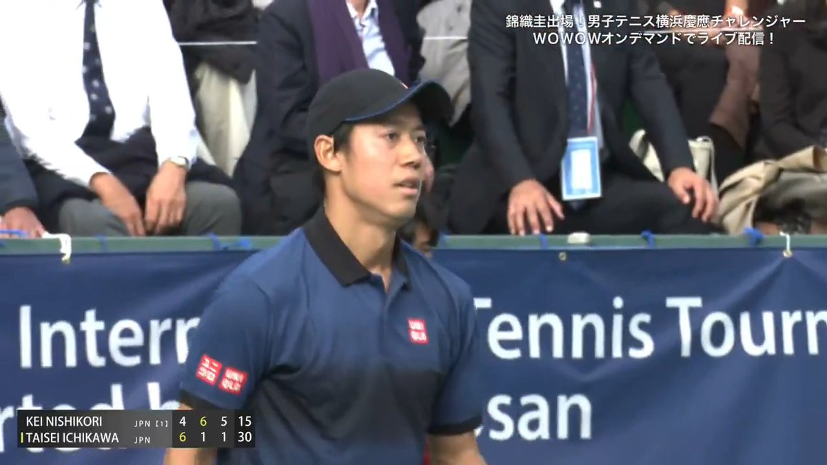 【ハイライト】 男子テニス #横浜慶應チャレンジャー🎾 📌男子シングルス1回戦 錦織 圭 vs 市川 泰誠 #WOWOW #錦織圭 #yokohamakeiochallenger