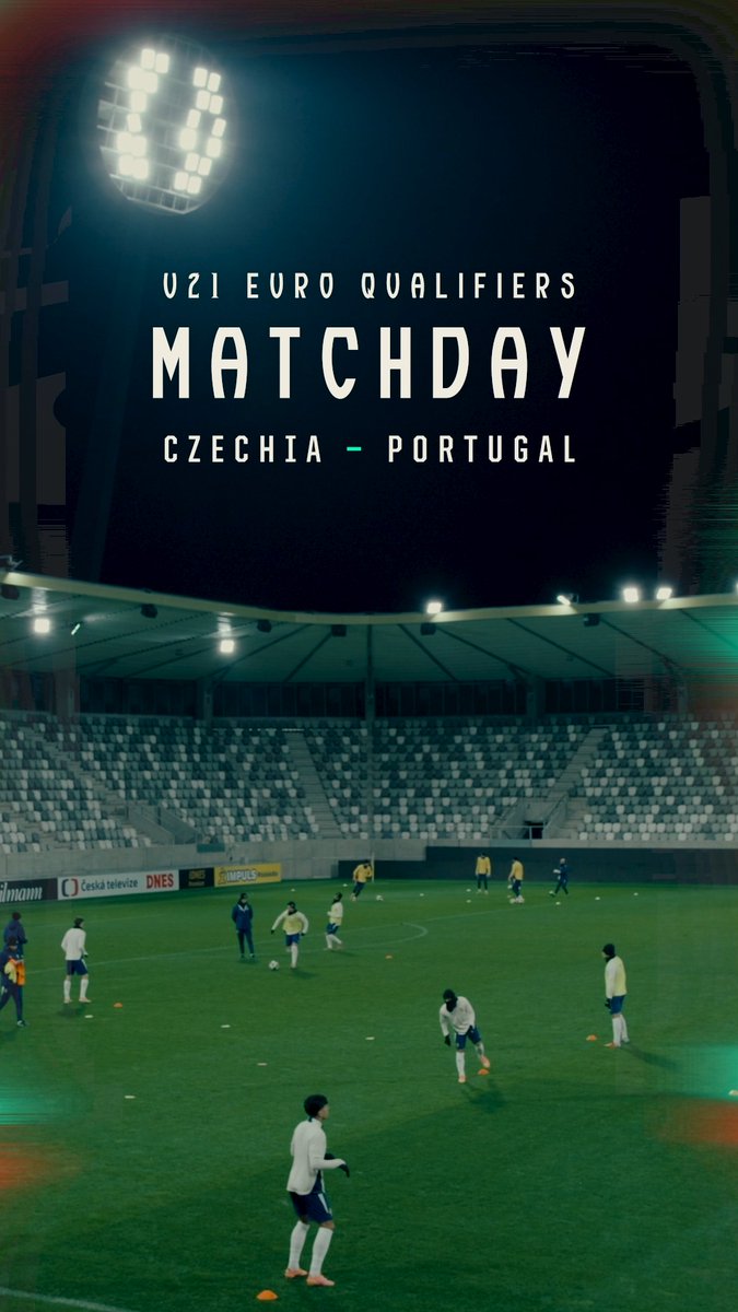 Só um pensamento: conquistar a 𝗾𝘂𝗶𝗻𝘁𝗮 𝘃𝗶𝘁𝗼́𝗿𝗶𝗮 𝗰𝗼𝗻𝘀𝗲𝗰𝘂𝘁𝗶𝘃𝗮 🦾 #FazHistória | #U21EURO
