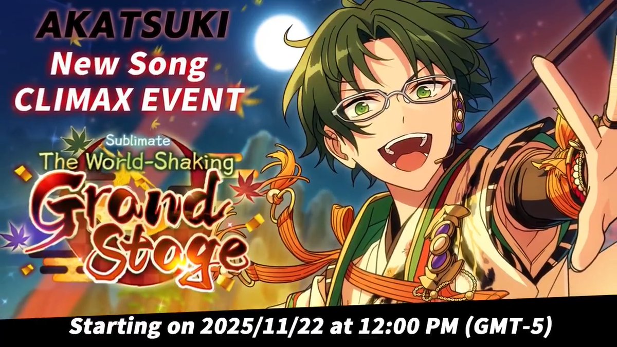 ✨PV Release: Sublimate* The World-Shaking Grand Stage AKATSUKI has landed the chance to host an educational program. Keito's determined to reinvigorate the long-running show and make their mark on history—but the program's opinionated veterans stand in their way…