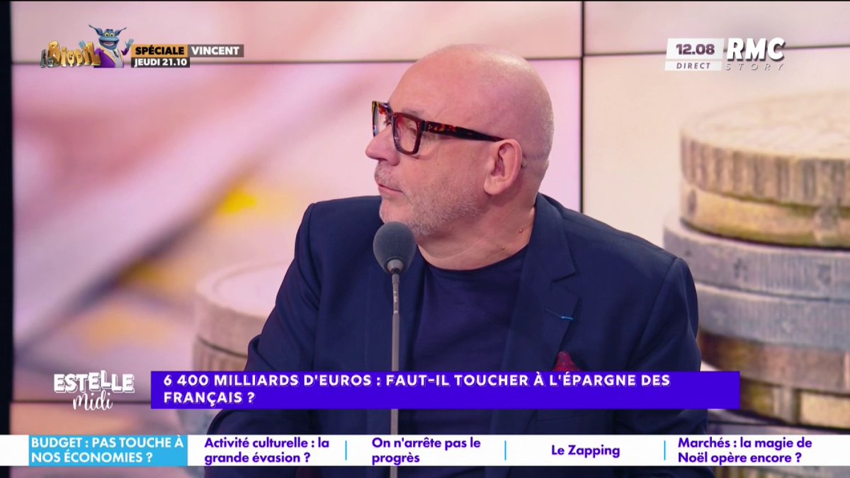 💶 Faut-il toucher à l’épargne des Français ? 🎙️ frédéric hermel🇫🇷 : "Quelle indignité ! Les politiques nous prennent pour des c*** ! Pourquoi les Français mettent de côté ? Car on a peur, car on est mal gérés... C'est le résultat de leurs politiques de m**** ! #EstelleMidi