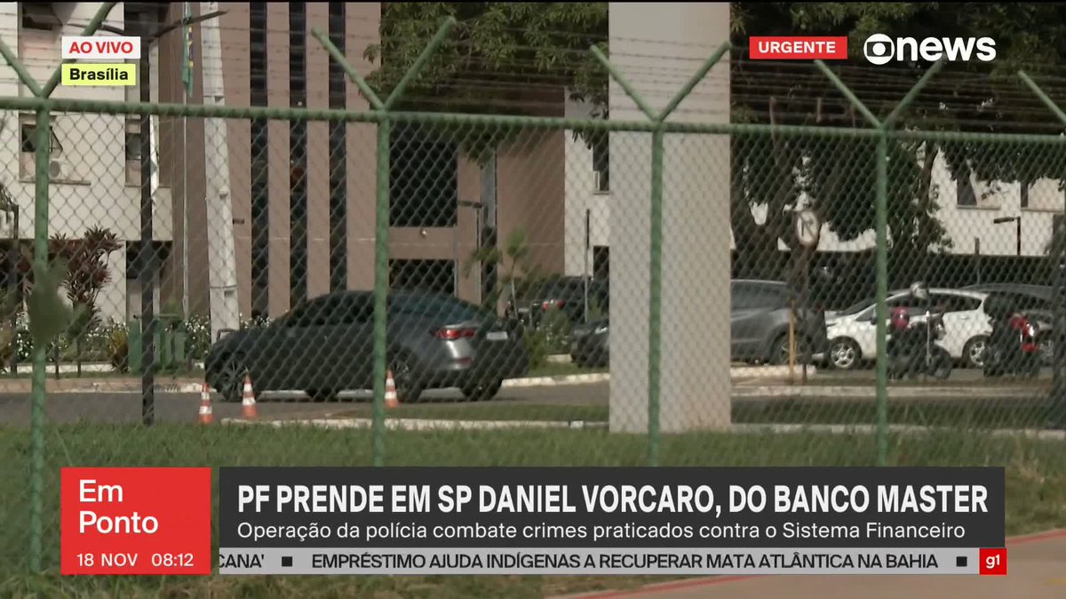 Camila Bomfim: Presidente do Banco de Brasília (BRB) é afastado do cargo por decisão judicial após operação da PF que resultou na prisão do presidente do Banco Master, Daniel Vorcaro. #GloboNewsEmPonto ➡️ Assista à #GloboNews: