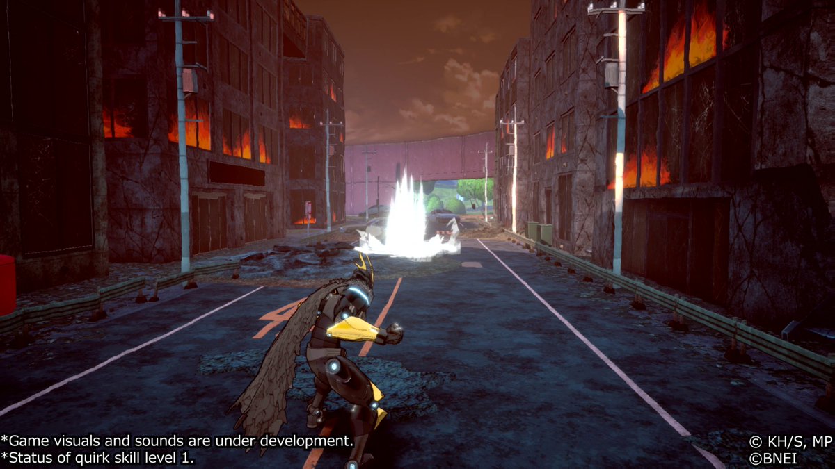 Armored All Might Skill Previews! Quirk Skill α : 「Ice Bullet Shot」 Fires freeze bullets. Enemies hit multiple times become frozen. 「Flame Bullet Shot」 Fires burning bullets. Enemies hit are burned. #MHUR