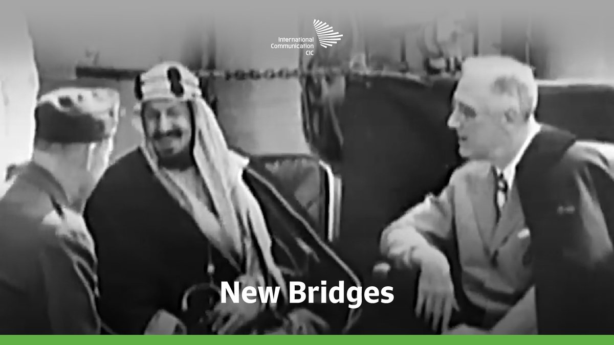 Hall Delano Roosevelt, grandson of U.S. President Franklin D. Roosevelt, recounts the 1945 meeting between FDR and King Abdulaziz on the USS Quincy, a historic moment that built the foundation for 80 years of U.S.–Saudi relations.