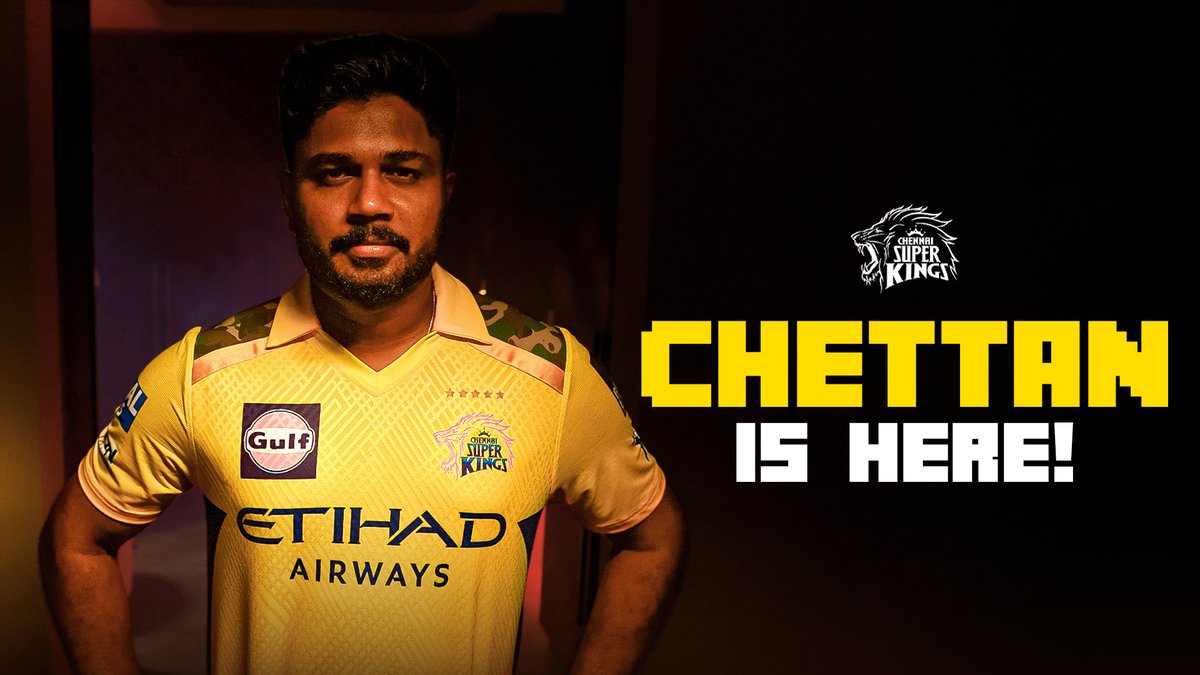 Varavendiya nerathula correct ah varuven 😎 Presenting Sanju Samson in 💛 #WhistlePodu #Yellove 🦁💛