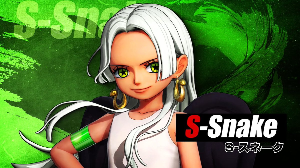 /／ メロメロ甘風！！ \＼ 【S-スネーク】のキャラクター紹介PV公開！ 敵を石化させることができる地上攻撃と、石化した敵を粉砕することで大ダメージを与えられる空中攻撃の使い分けが特徴💥 レーザーで吹っ飛ばしたり、空中から広範囲攻撃を仕掛けたりと、多彩なスキルで敵を殲滅せよ👀 11月20日配信のDLC第7弾「未来島エッグヘッドパック」で入手可能✨ ＃ONEPIECE #海賊無双4