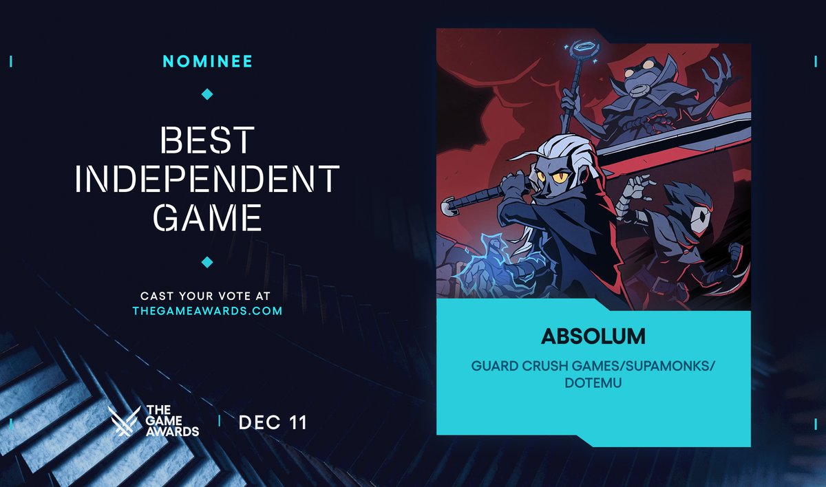 We are SO proud to be among the Game Awards nominees! For a brand new IP released just a little over a month ago, it's absolu(m)tely amazing! The competition is fierce though, 2025 has been a huge year for the indie scene! Future is indie! ✊