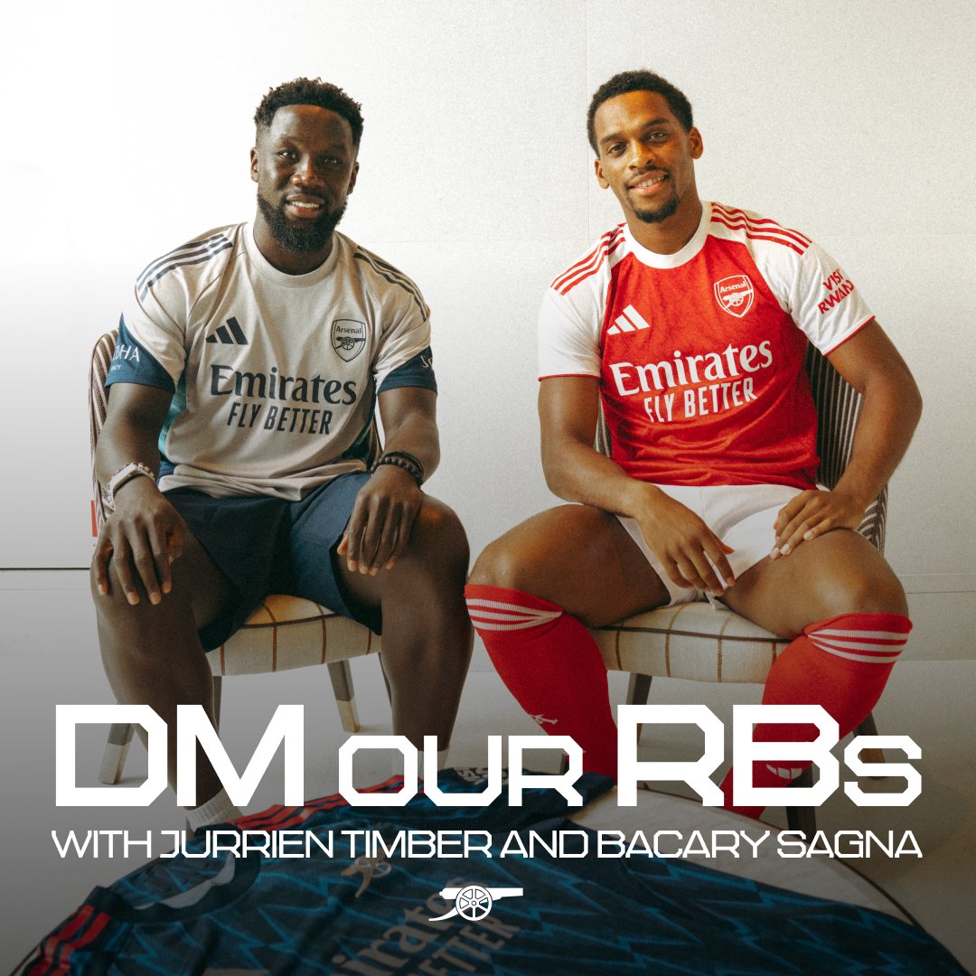Toughest opponent faced? 🤔 Jurrien Timber and Bacary Sagna answer your questions in DM our RBs 📨