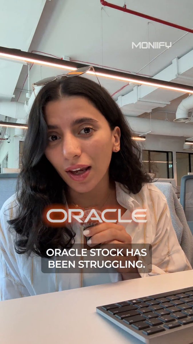 $ORCL is taking a hit because the company’s spending habits are starting to look like a mess. Also, what’s all this debt? 🤔 #stocks #stockmarket #oracle #ai #investing