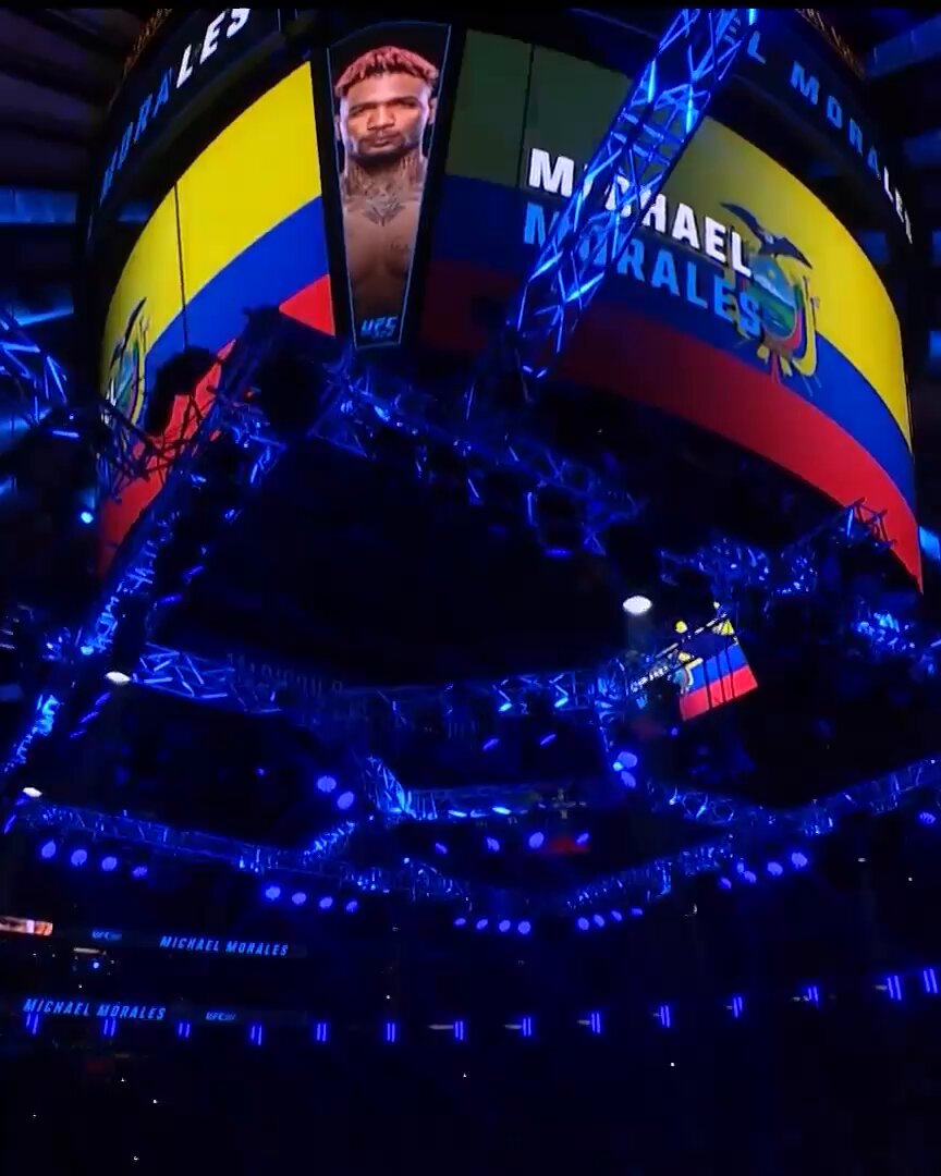 La sensación ecuatoriana Michael Morales 🇪🇨 es victorioso y se mantiene invicto 💪