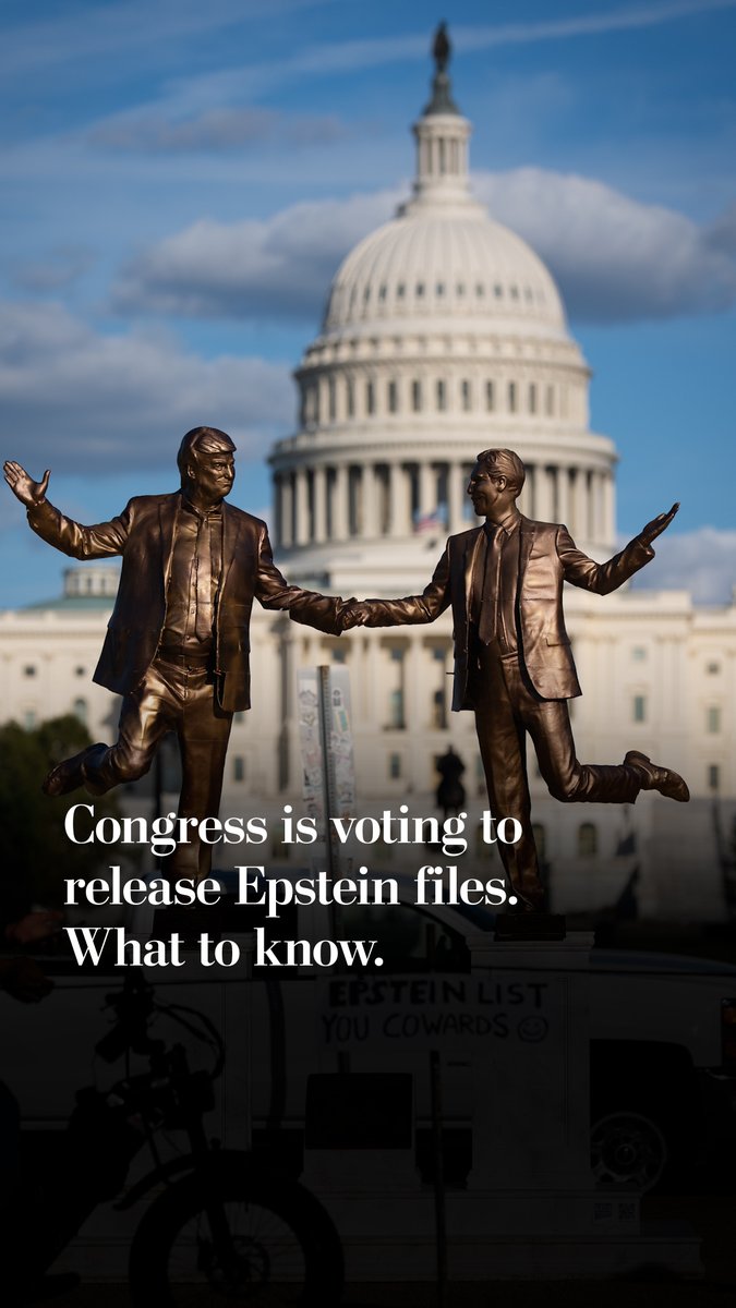 The House of Representatives will vote today to release additional investigation files related to the deceased sexual predator Jeffrey Epstein — a measure President Trump has long tried to stop. Here’s what to know: