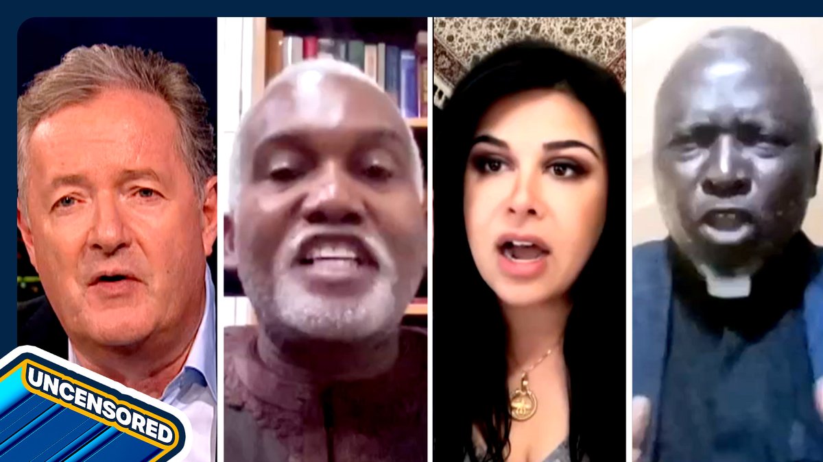 "You have no idea how many Christians have been killed?" Piers Morgan questions Nigerian minister Yusuf Tuggar on what President Trump is calling a genocide. Just dropped 👇 📺 Piers Morgan | Hon. Yusuf Maitama Tuggar | Goldie Ghamari | گلسا قمری 🇮🇷 | Rev. Ezekiel Dachomo