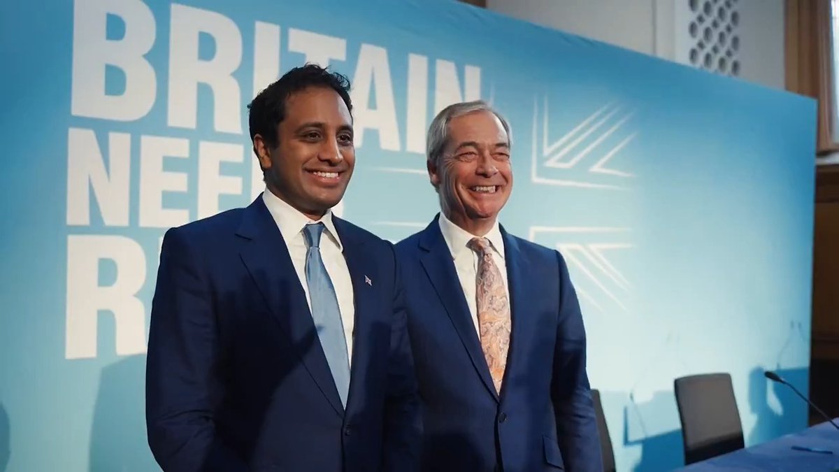 Only Reform UK has the courage to fix broken Britain.