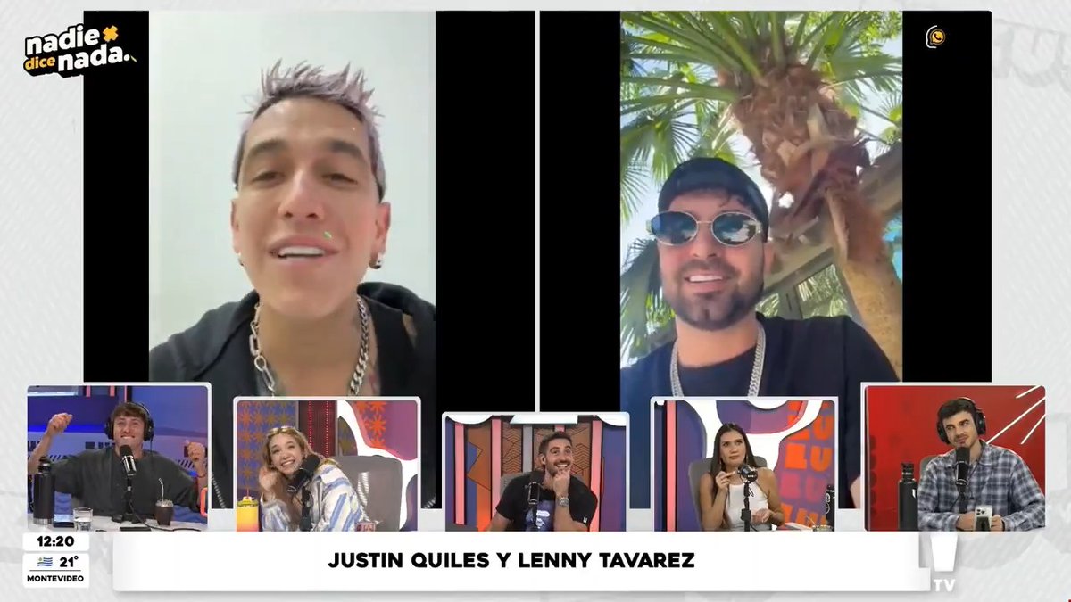 "Justin Quiles": Por este momento de #NadieDiceNada con Justin Quiles y Lenny Tavárez