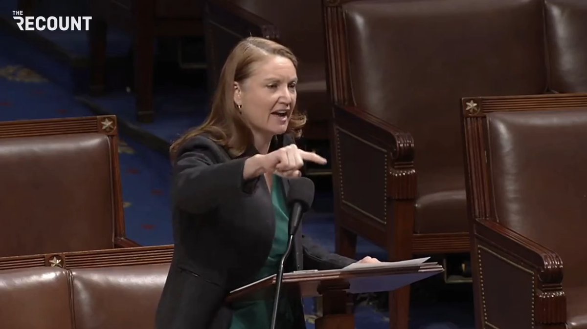 While speaking about the Epstein Files and today’s vote, Rep. Melanie Stansbury (D-NM) is cut off and the House goes into recess: “Members are reminded to … refrain from engaging in personalities against the president.” Stansbury: “You cannot silence me or the victims!”