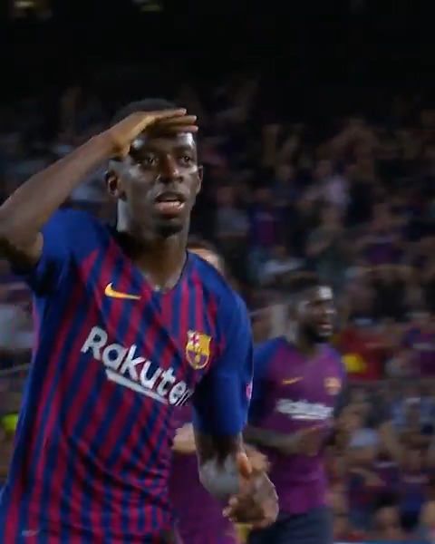 This turn and finish from Ousmane Dembélé 😮‍💨 Future Ballon d'Or winner 🌟🏆 #UCL