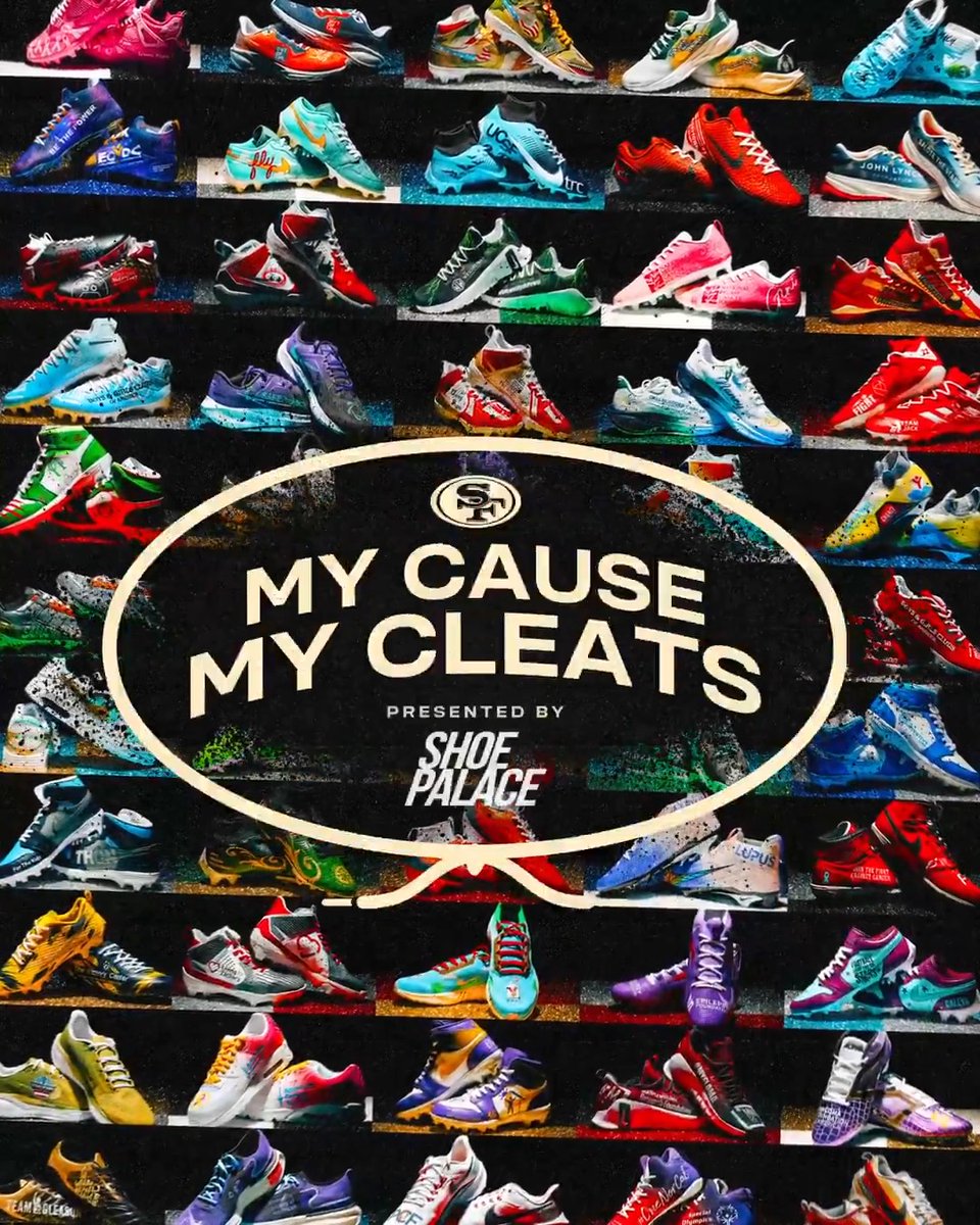 On MNF we will wear cleats that showcase causes near and dear to our heart. Throughout the week we’ll highlight those causes and share their impact 💛 For more: ShoePalace.com | #MyCauseMyCleats