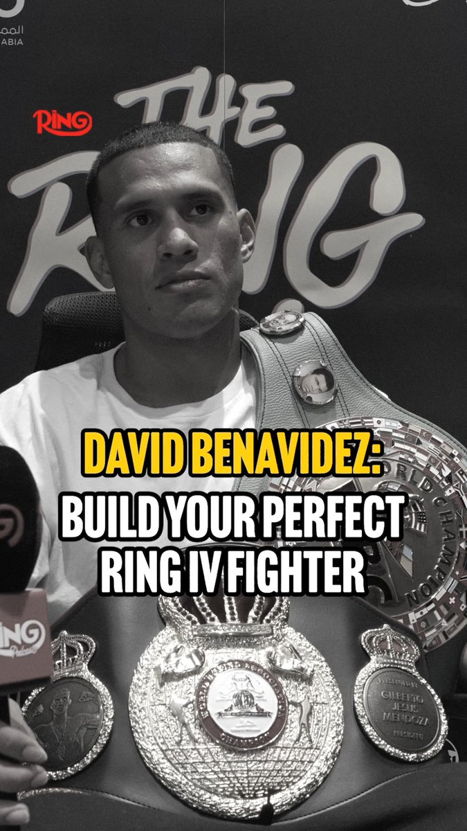 David Benavidez builds his perfect fighter only using fighters on The Ring IV 💪🏼 #TheRingIV | Buy now at | موسم الرياض | Riyadh Season | Nov 22nd in Riyadh 🥊