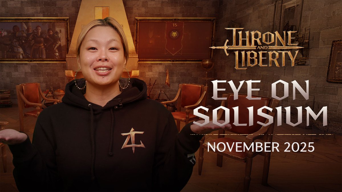 Join us for a new Eye on Solisium episode! Godspeed goes over upcoming events, Black Friday sales, and more. 🎥